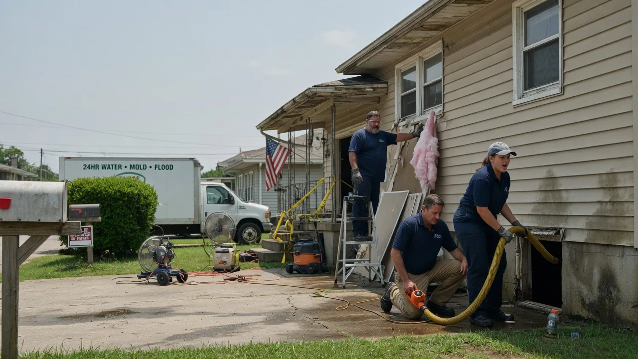 Water Damage Repair in Wright City, OK near me